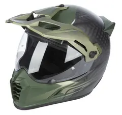 KLIM KRIOS PRO Hjelm XS Echo Matte Black-Rifle Green-Oil Green