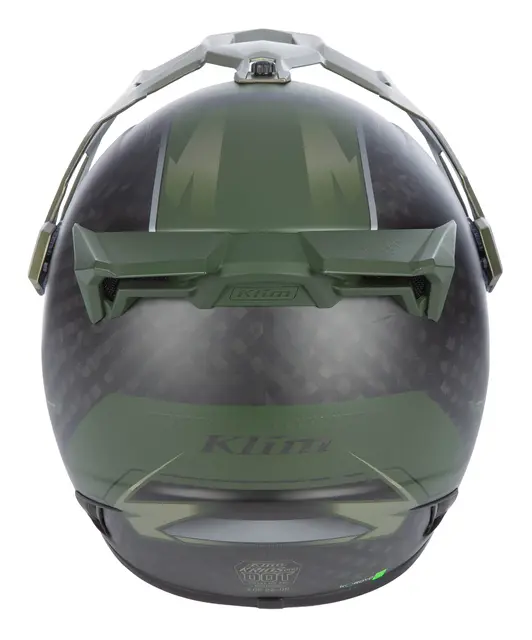 KLIM KRIOS PRO Hjelm XS Echo Matte Black-Rifle Green-Oil Green 