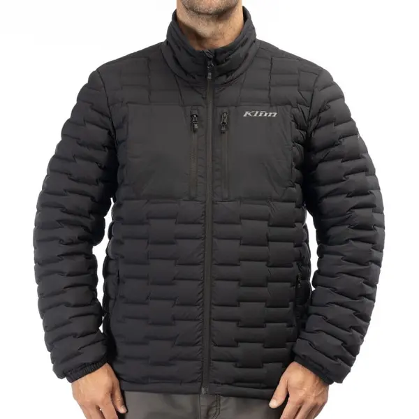 Klim Boulder Stretch Dunjakke Sort M Lett og varm dunjakke 