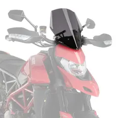 Puig Racing Screen | Dark Smoke | Ducat i Hypermotard 950 2019&gt;