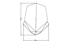 Puig Sport Screen | Black (Opaque) | Ho nda CB 500 F 2016&gt;