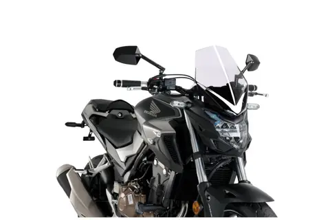 Puig Sport Screen | Clear | Honda CB 50 0 F 2016&gt;