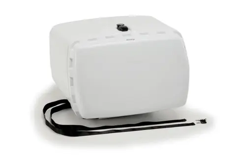 Puig Maxi Box 90L - With Lock and Faste n (Straps Included) | White