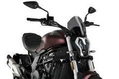Puig Naked Sport Screen | Dark Smoke | Benelli 502 C 2019&gt;