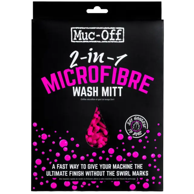 Muc-Off Mikrofiber Vaskehanske Myk og skånsom vaskehanske 