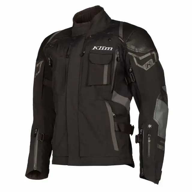 Klim Kodiak Motorsykkel Jakke 56 Stealth Black 