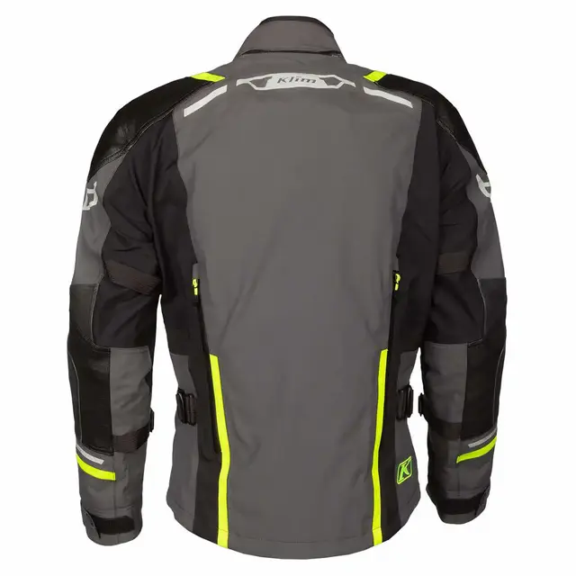 Klim Kodiak Motorsykkel Jakke 48 Asphalt - Hi-Vis 