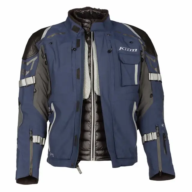 Klim Kodiak Motorsykkel Jakke 56 Navy Blue - Monument Gray 