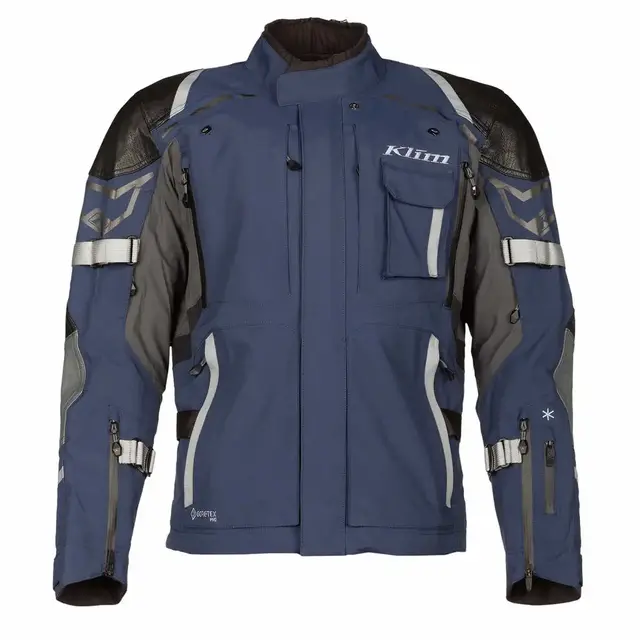 Klim Kodiak Motorsykkel Jakke 56 Navy Blue - Monument Gray 