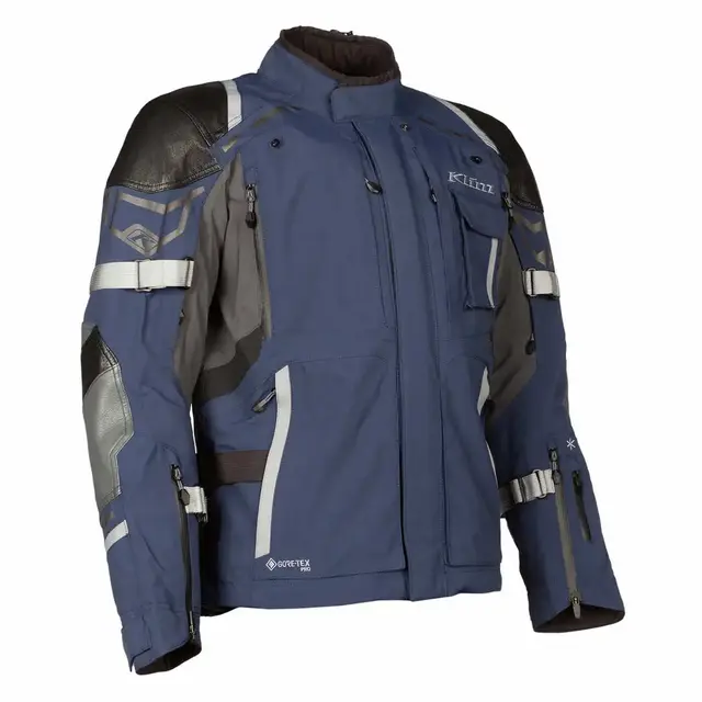 Klim Kodiak Motorsykkel Jakke 56 Navy Blue - Monument Gray 