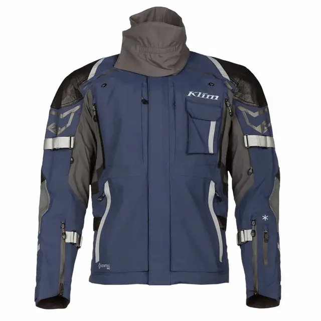 Klim Kodiak Motorsykkel Jakke 56 Navy Blue - Monument Gray 