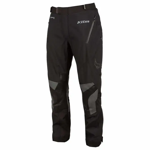 Klim Kodiak Motorsykkel Bukse 52 Lang Stealth Black 