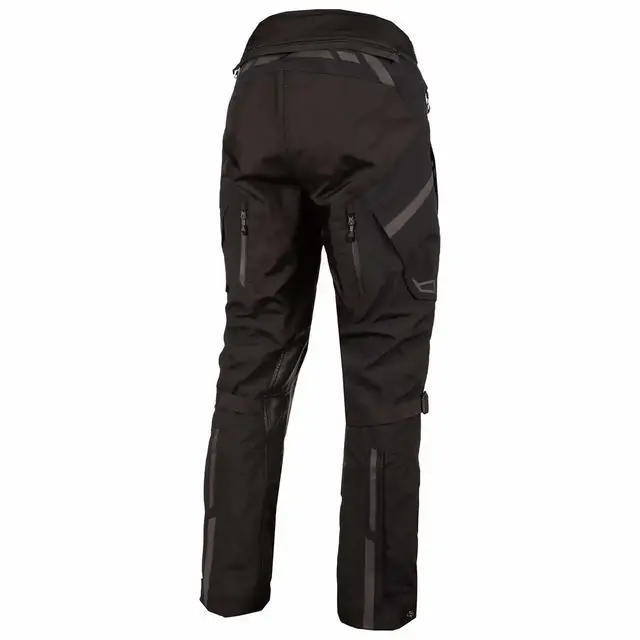 Klim Kodiak Motorsykkel Bukse 52 Lang Stealth Black 