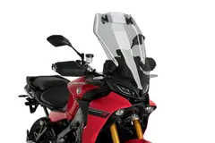 Puig Touring Screen with Visor Lett Sotet - Yamaha Tracer 9 2021&gt;