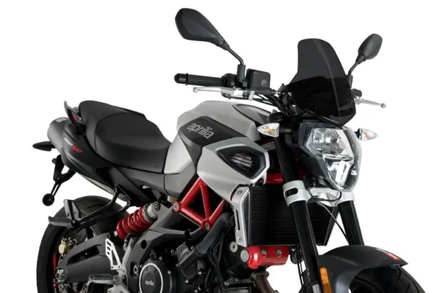 Puig New Generation Sport Screen | Dark Smoke | Aprilia Shiver 750 2007>2009 