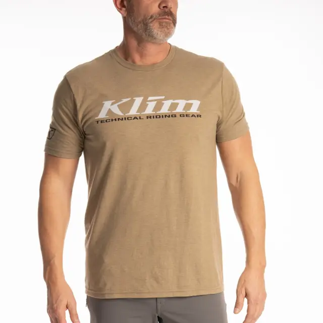 KLIM Corp SS T Brun S T-Skjorte 