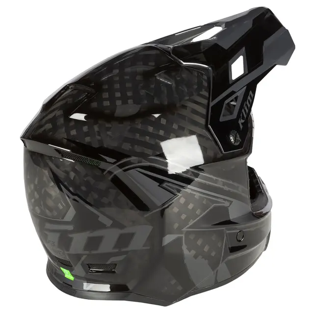 KLIM F3 Carbon Pro Hjelm M Ultralett karbonfiber hjelm 