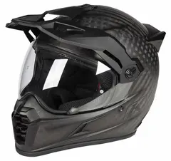 KLIM KRIOS PRO ECE Hjelm 2XL Karbon - Koroyd Matte Black
