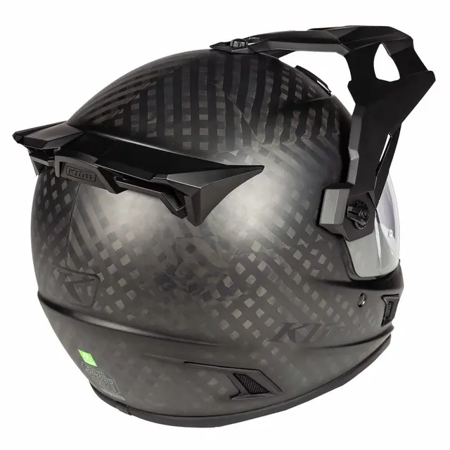 KLIM KRIOS PRO ECE Hjelm 2XL Karbon - Koroyd Matte Black 