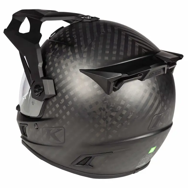 KLIM KRIOS PRO ECE Hjelm 2XL Karbon - Koroyd Matte Black 