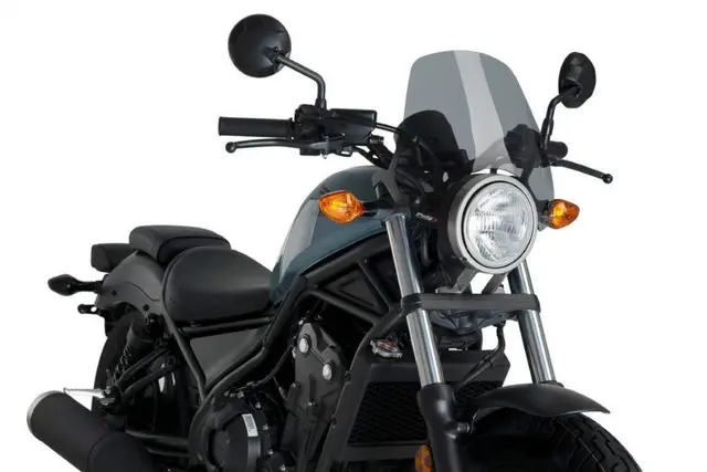 Puig Naked Sport Screen - Lett Sotet Honda CMX 300 Rebel 2017> 