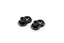 Puig 20mm Footpeg Adjustable Adapter kit Sort Anodised Aluminium -  Honda NC