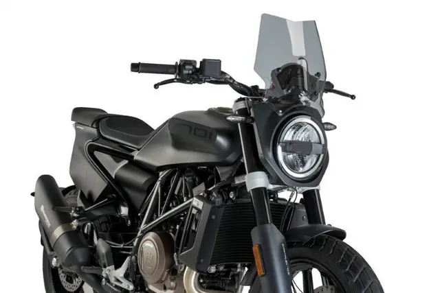 Puig Naked Sport Screen | Light Smoke | Husqvarna Svartpilen 701 2019> 