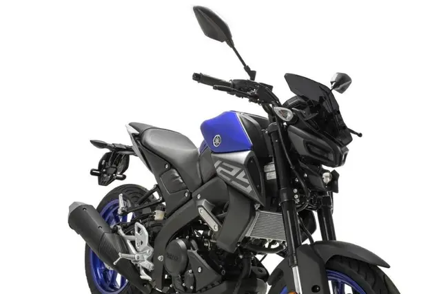 Puig Naked Sport Screen - Mørk Sotet Yamaha MT-125 2020> 