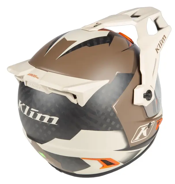 KLIM KRIOS PRO ECE Hjelm M Karbon - Koroyd Charger Peyote 