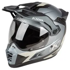 KLIM KRIOS PRO ECE Hjelm M Karbon - Koroyd Charger Gray