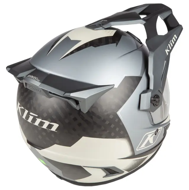 KLIM KRIOS PRO ECE Hjelm S Karbon - Koroyd Charger Gray 