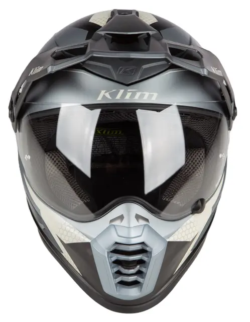 KLIM KRIOS PRO ECE Hjelm S Karbon - Koroyd Charger Gray 