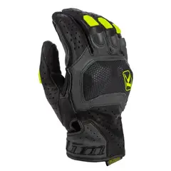 Klim Badlands aero pro hanske M Black - Hi-Vis