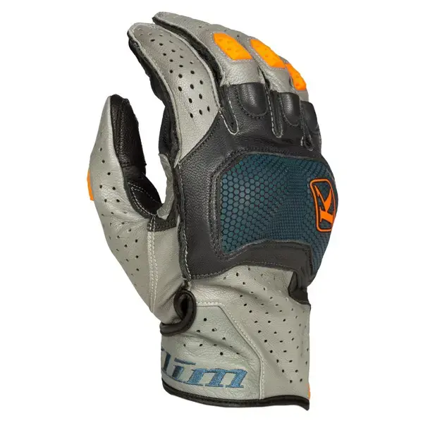Klim Badlands aero pro hanske M Petrol - Strike Orange 