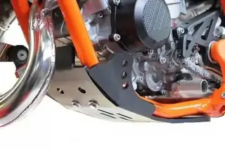 AXP Black Bashplate KTM85 2018- Ktm / Husky 85 sx 2018+