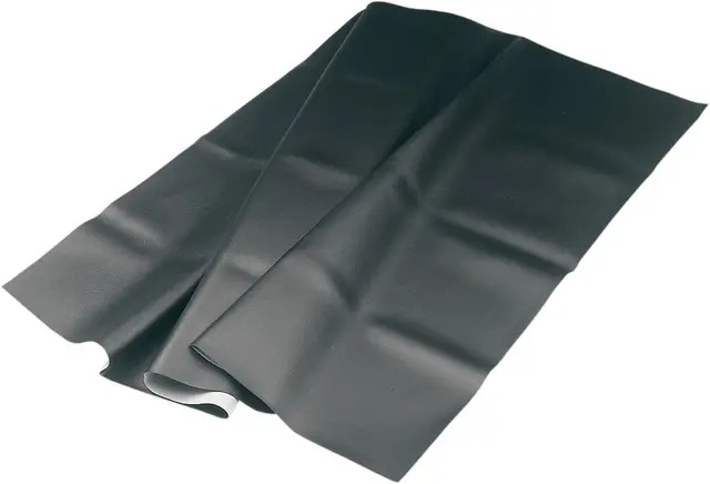 Parts Unlimited Setetrekk Black Vinyl Black Vinyl Seat Mat 