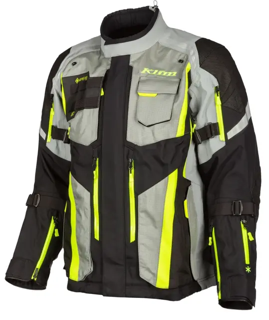 KLIM Badlands Pro Motorsykkel Jakke 3XL Hi-Vis 