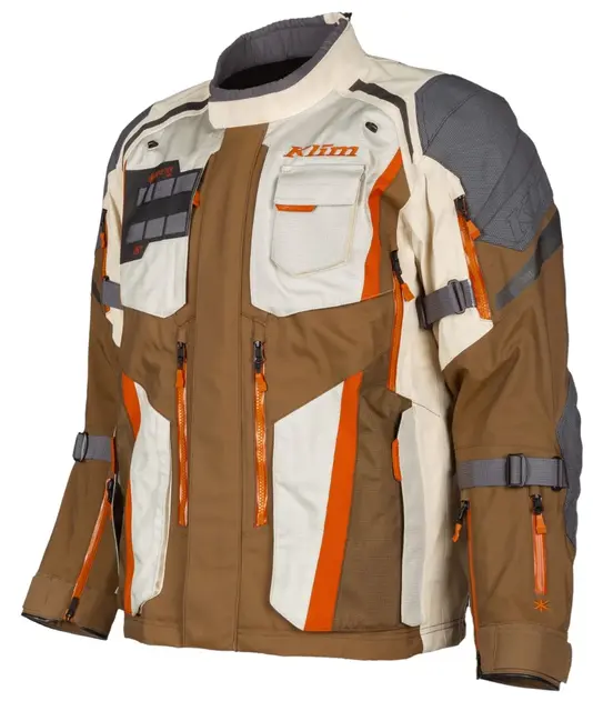 KLIM Badlands Pro Motorsykkel Jakke 2XL Peyote - Potter's Clay 