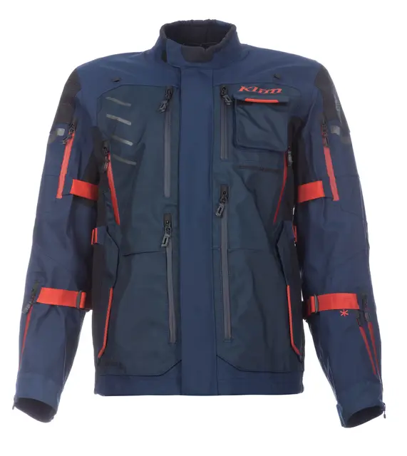 KLIM Badlands Pro Jakke XS Dress blues - Red oxide 