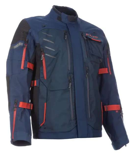KLIM Badlands Pro Jakke XS Dress blues - Red oxide 