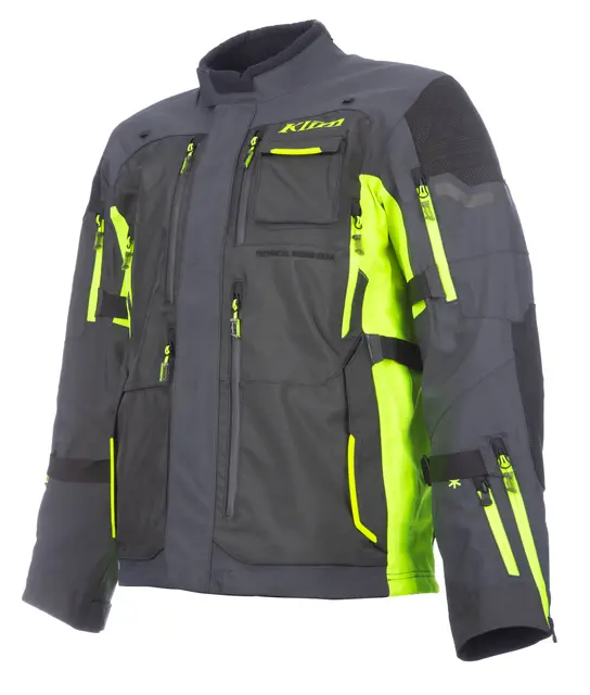 KLIM Badlands Pro Jakke XS Asphalt - Hi-Vis 