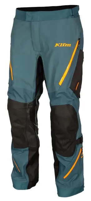 KLIM Badlands Pro Motorsykkel Bukse 34 Petrol - Strike Orange 