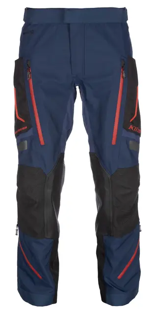 KLIM Badlands Pro Bukse 28 Kort Dress blues - Red oxide 