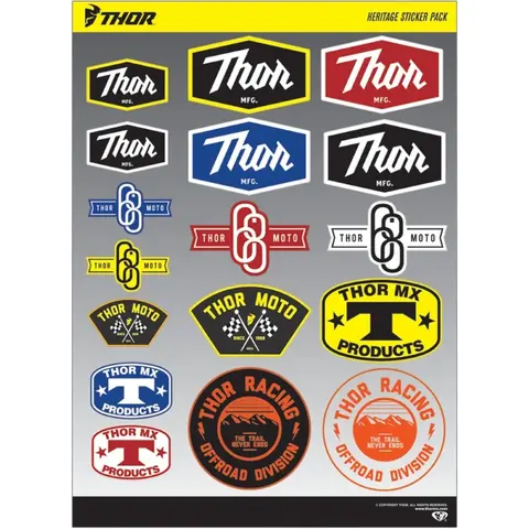 Thor Heritage Decal Sheet