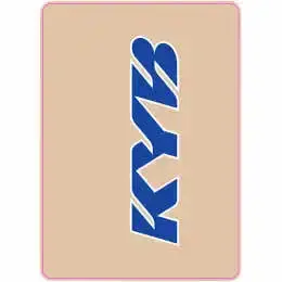 Kyb gaffelbein dekaler - Blue 2 stk