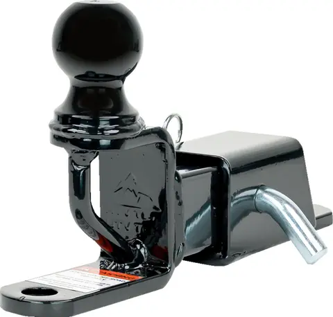 Moose Utility Hitch Trio Receiver Trio Hd Receiver Hitch With Ball Mount