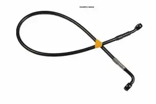 Bromsslang GOLDFREN stålomspun fram KX/KXF/RM/ 04-,RM-Z250 04-06