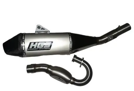 HGS Komplett Eksosanlegg Nytt Design! Carbontupp