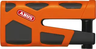 ABUS Granit Sledg 77 Grip Skivebremslås Gummiert overflate Oransje