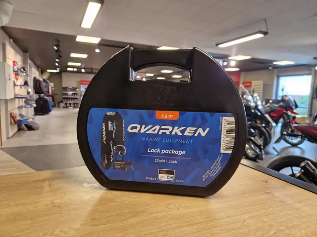 Qvarken Komplett Lås 1,5 m kjetting - Klasse 3 
